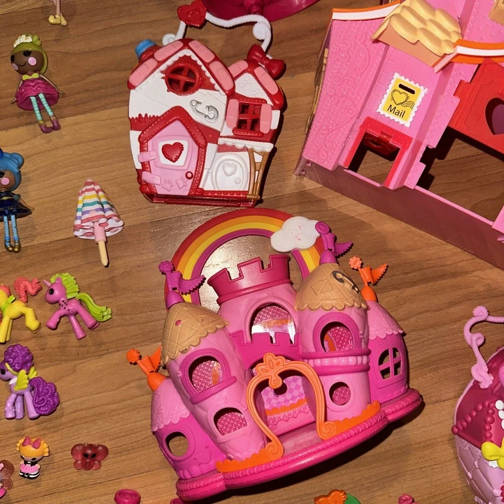 Huge Lalaloopsy Mini & Tinies Collection Houses Pets Accessories w/ Ponies
